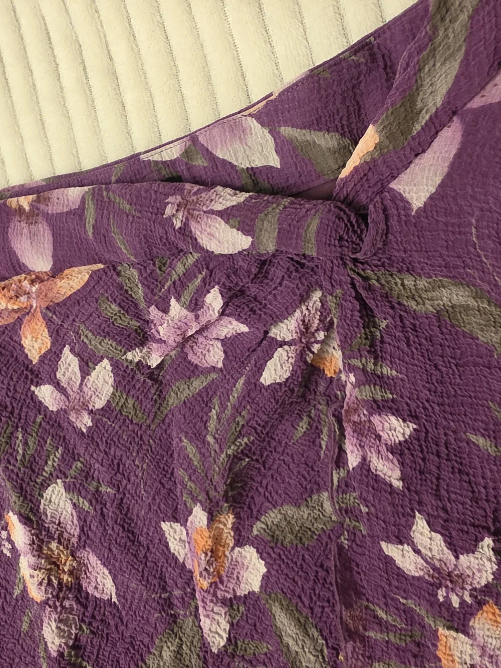 Alfani Petite Purple Floral Skirt